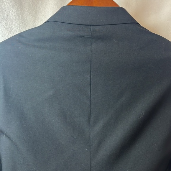 Armani Collezioni Men Wool Tuxedo Blazer 44R  Black Single Breasted Satin Lapel - Picture 5 of 11